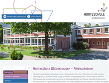 Tablet Screenshot of hunteschule.de